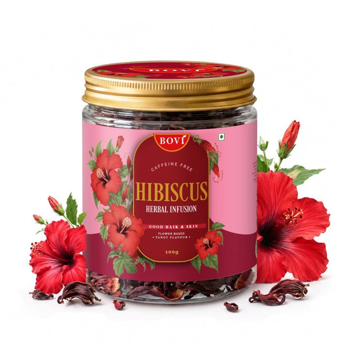 BOVI Hibiscus Loose Petal Tea, 100g
