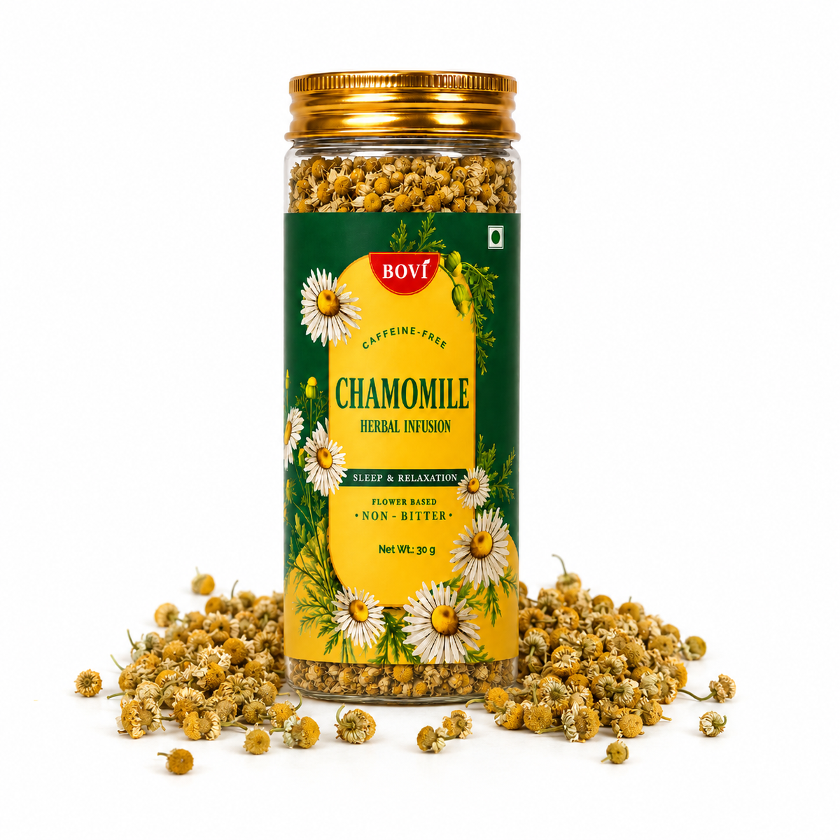 BOVI Chamomile Whole Flower, 30g