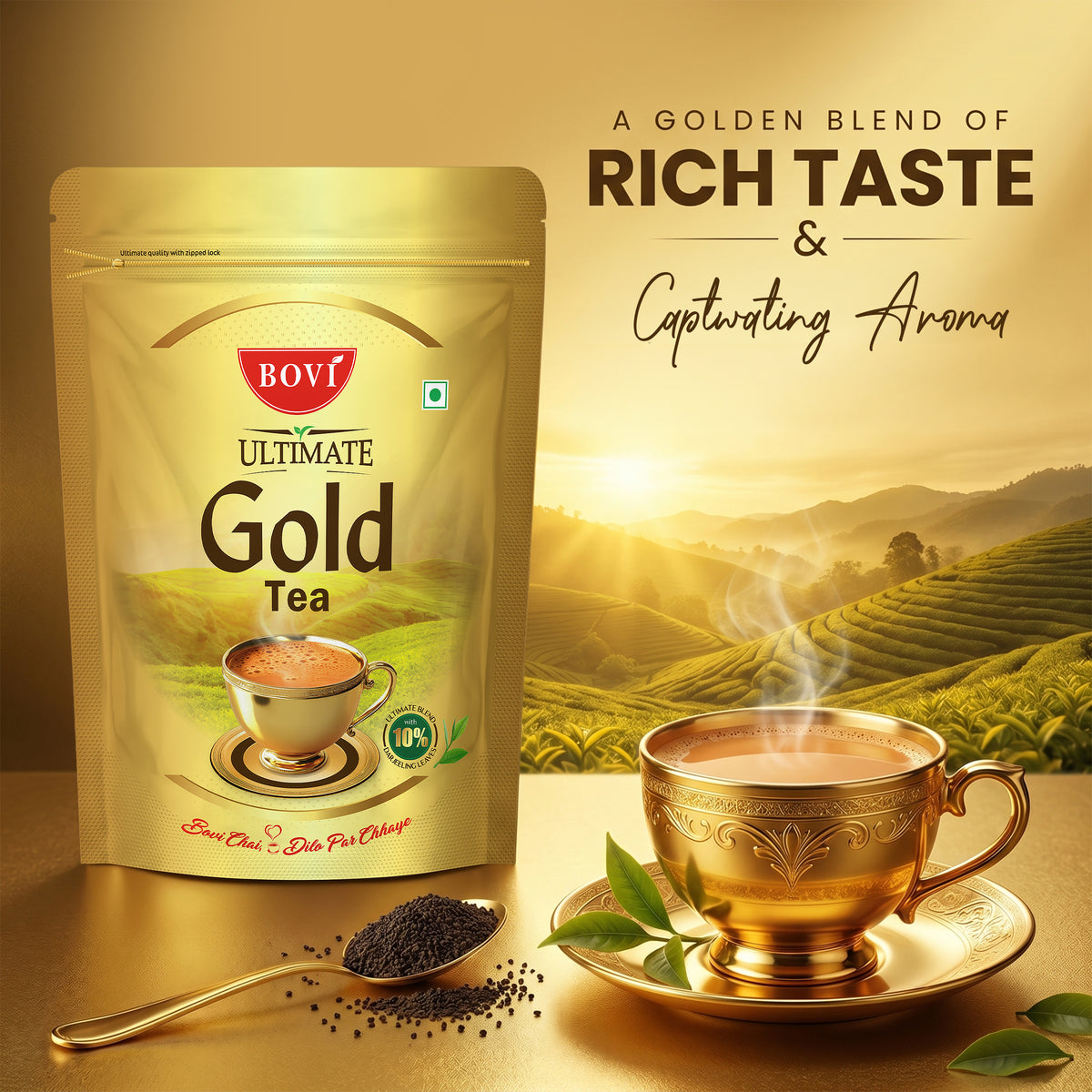 BOVI Ultimate Gold Black Tea 250g